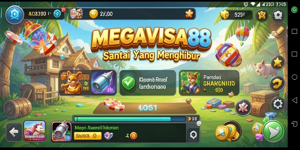 Screenshot menampilkan gameplay MEGAVISA88 yang menarik dan menyenangkan.